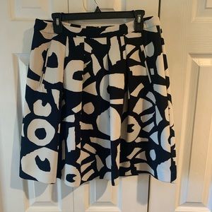 Loft patterned skirt